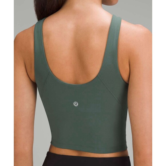 Lululemen Dark Forest Align High-Neck Tank Top Size 4 - Picture 2 of 16